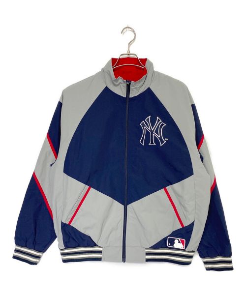 SUPREME（シュプリーム）SUPREME (シュプリーム) New York Yankees track Jacket ネイビー×グレー サイズ:L 未使用品の古着・服飾アイテム