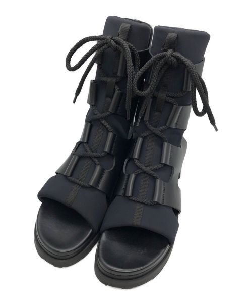 HERMES（エルメス）HERMES (エルメス) ブーツ ブラック サイズ:24.5の古着・服飾アイテム