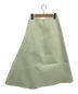 CAST: (キャストコロン) ストレッチダブルフェイススカート 黄緑 サイズ:M 未使用品：3980円