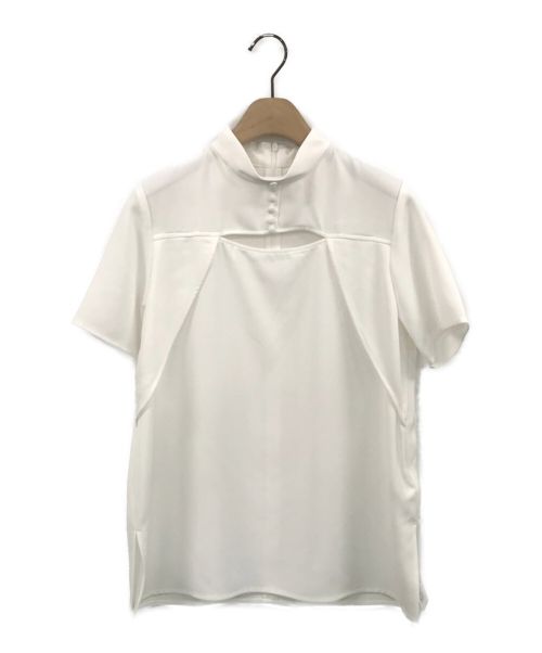 Ameri（アメリ）Ameri (アメリ) MEDI CONSTRUCTIVE BLOUSE ホワイト サイズ:Fの古着・服飾アイテム