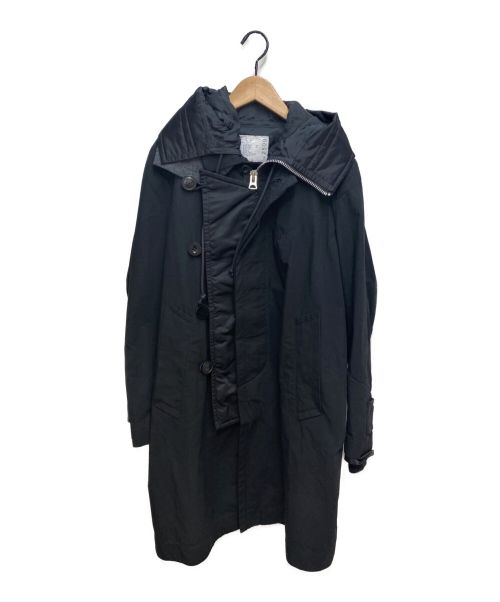 sacai（サカイ）sacai (サカイ) 21SS OXFORD COAT ブラック サイズ:1の古着・服飾アイテム