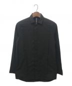 ripvanwinkle（リップヴァンウィンクル）の古着「リネンジャージーシャツ」｜ブラック