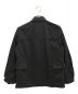 COMME des GARCONS HOMME (コムデギャルソン オム) エステルオックス 製品染 ジャケット ブラック サイズ:XS：9800円