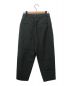 ATON (エイトン) easy tapered pants ダークグリーン サイズ:02：6800円