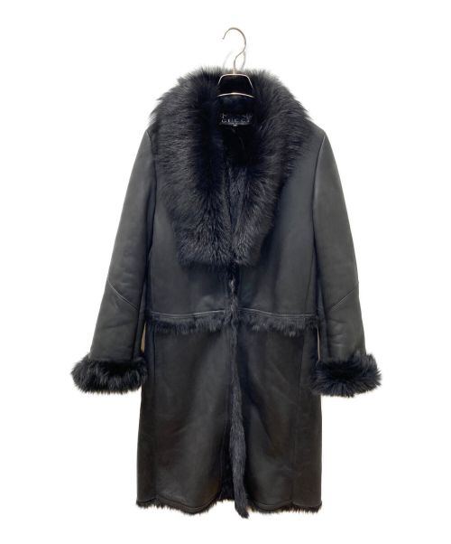 GUCCI（グッチ）GUCCI (グッチ) ムートンコート ブラック サイズ:40の古着・服飾アイテム