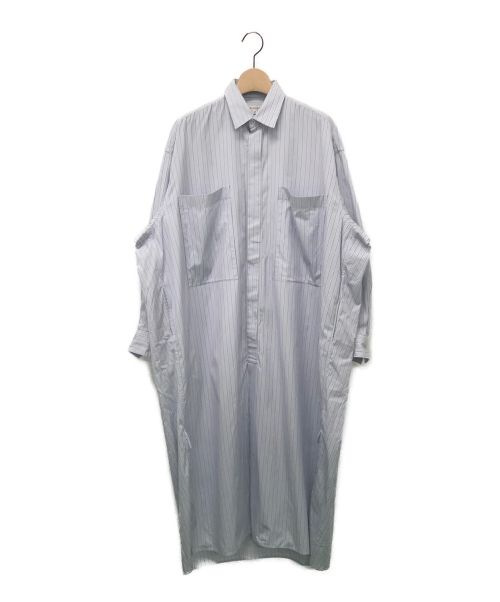 BLAMINK（ブラミンク）BLAMINK (ブラミンク) ストライプシャツワンピース サイズ:36の古着・服飾アイテム