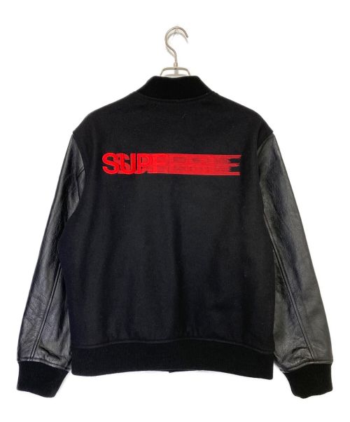 SUPREME（シュプリーム）SUPREME (シュプリーム) Motion Logo Varsity Jacket ブラック サイズ:Mの古着・服飾アイテム