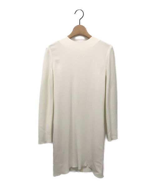 CELINE（セリーヌ）CELINE (セリーヌ) バックオープンワンピース ホワイト サイズ:36の古着・服飾アイテム