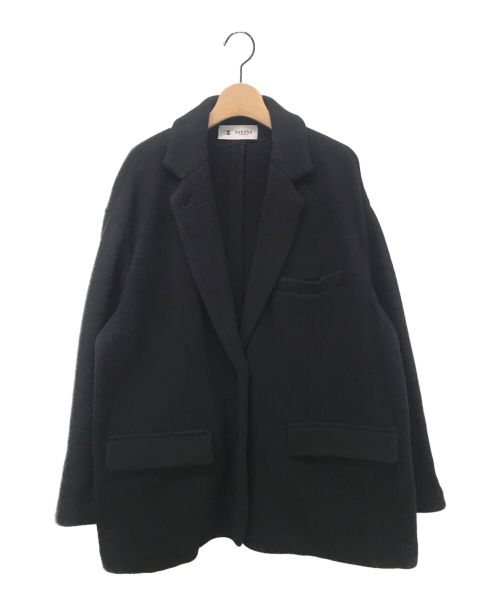 BARENA（バレナ）BARENA (バレナ) ウールビッグジャケット ブラック サイズ:42の古着・服飾アイテム