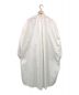 TOMORROW LAND (トゥモローランド) フロントタックチュニックシャツ ホワイト サイズ:36：9800円