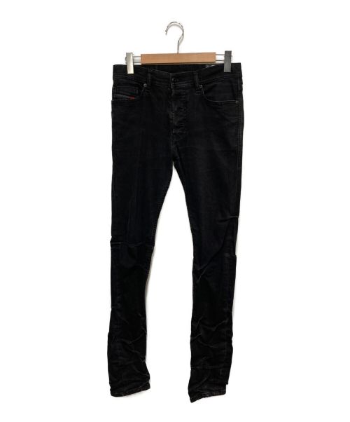 DIESEL（ディーゼル）DIESEL (ディーゼル) デニムパンツ ブラック サイズ:W28(71cm)の古着・服飾アイテム