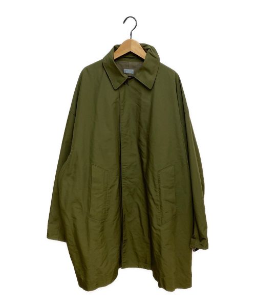 kolor/BEACON（カラービーコン）kolor/BEACON (カラービーコン) OVER FIT SOUTIEN COLLAR COAT オリーブ サイズ:1の古着・服飾アイテム