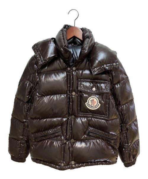 MONCLER（モンクレール）MONCLER (モンクレール) K2ダウンジャケット ブラウン サイズ:Sの古着・服飾アイテム