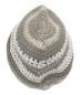 LEINWANDE (ラインヴァンド) Crochet Hand Knitted Hat 未使用品：3980円