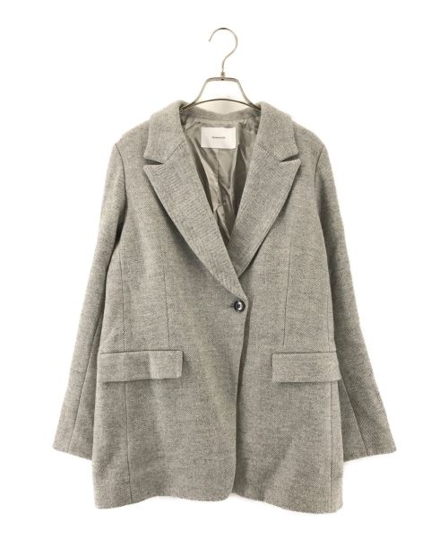 FRAMeWORK（フレームワーク）FRAMeWORK (フレームワーク) シングルジャケットコート グレー サイズ:FREEの古着・服飾アイテム