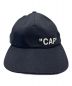 OFFWHITE (オフホワイト) QUOTE BASEBALL CAP ブラック サイズ:-：7800円