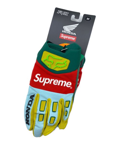 SUPREME（シュプリーム）SUPREME (シュプリーム) Honda Fox Racing Gloves スカイブルー サイズ:M 未使用品の古着・服飾アイテム