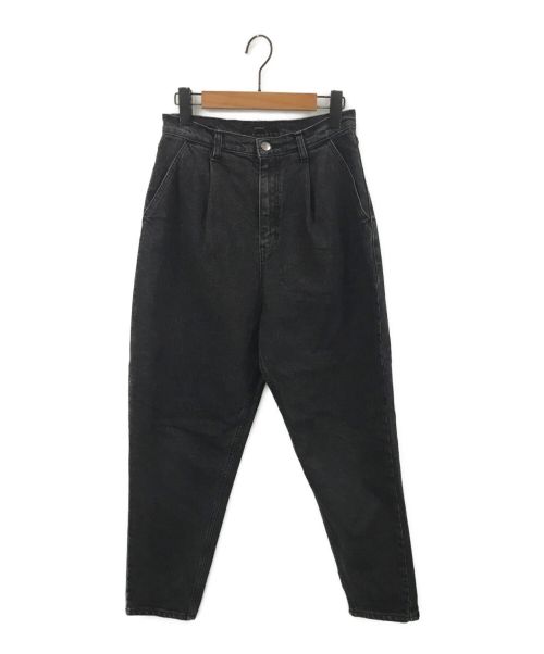 FLORENT（フローレント）FLORENT (フローレント) 11.8ONZ TUCK DENIM PANTS ブラック サイズ:34の古着・服飾アイテム
