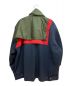 KOLOR (カラー) オーバーサイズブロックジップジャケット ネイビー×オリーブ サイズ:1：69800円