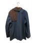 KOLOR (カラー) ドライウールニットジャケット ブラック×ブラウン サイズ:1：64800円