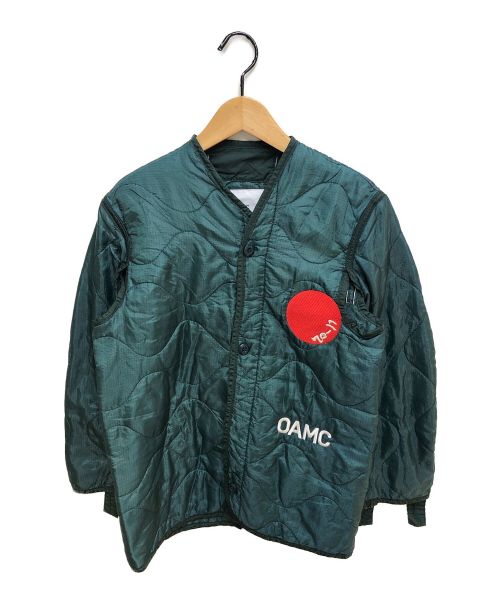 OAMC（オーエーエムシー）OAMC (オーエーエムシー) 21SS PEACEMAKER LINERジャケット グリーン サイズ:XSの古着・服飾アイテム