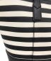 中古・古着 MARC JACOBS (マークジェイコブス) Zebra Saffiano Black/White Stripe Leather Tote ブラック サイズ:-：3980円