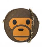 BAPE BY A BATHING APE（ベイプバイアベイシングエイプ）の古着「QUILTING SHOULDER BAG」
