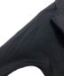 中古・古着 GROUND Y (グラウンドワイ) T/W Gabardine Drape Hood Cardigan ブラック サイズ:1：24800円