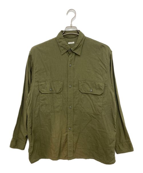 COMOLI（コモリ）COMOLI (コモリ) ベタシャンCPOシャツ カーキ サイズ:2の古着・服飾アイテム