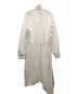 J.W. ANDERSON (ジェイダブリューアンダーソン) ボンバーシャツドレス ホワイト サイズ:36：6800円