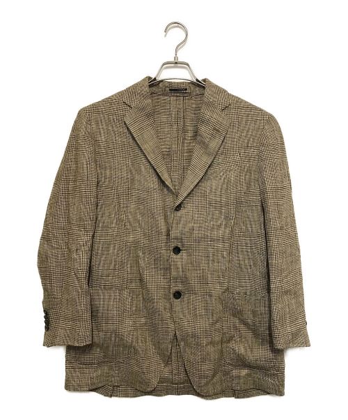 LARDINI（ラルディーニ）LARDINI (ラルディーニ) リネン混ジャケット ベージュ サイズ:50の古着・服飾アイテム