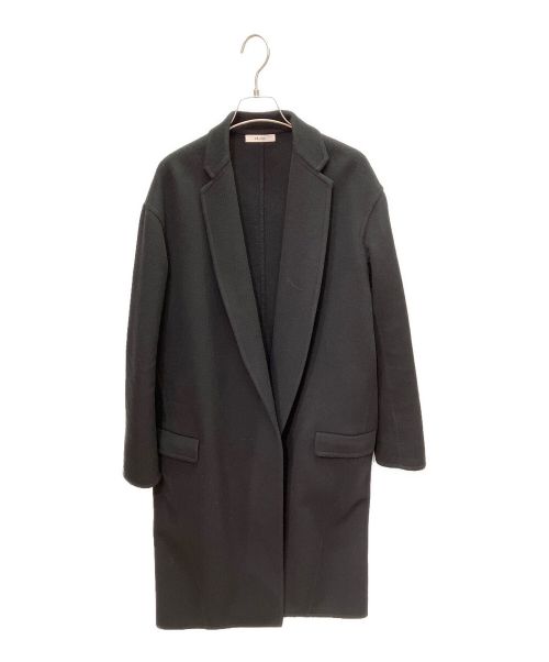 CELINE（セリーヌ）CELINE (セリーヌ) エッグクロンビーチェスターコート ブラック サイズ:36の古着・服飾アイテム