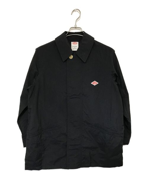 DANTON（ダントン）DANTON (ダントン) ナイロンタフタステンカラーワークジャケット ブラック サイズ:36の古着・服飾アイテム
