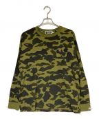 A BATHING APE（ア ベイシング エイプ）の古着「1ST CAMO RELAXED TEE」｜カーキ