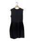 YOKO CHAN (ヨーコチャン) バルーンシルクドレス ブラック サイズ:38：7800円