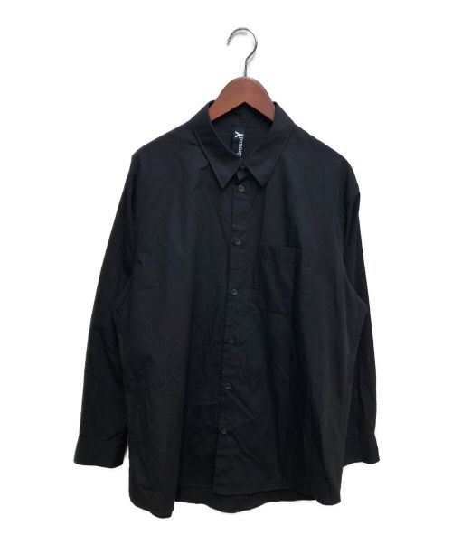 GROUND Y（グラウンドワイ）GROUND Y (グラウンドワイ) Entry Basic Shirt ブラック サイズ:3の古着・服飾アイテム
