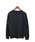 UNDERCOVER (アンダーカバー) クルーネックスウェットシャツ ブラック サイズ:3 未使用品：9800円