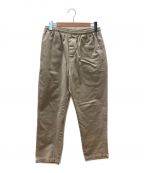 UNIVERSAL PRODUCTS.ユニバーサルプロダクツ）の古着「BRUSHED COTTON EASY PANTS」｜ベージュ