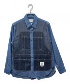 FUMITO GANRYU（）の古着「Portable work shirt」｜インディゴ