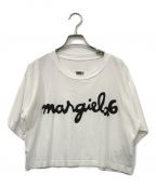 MM6 Maison Margielaエムエムシックス メゾンマルジェラ）の古着「クロップドTシャツ」｜ホワイト