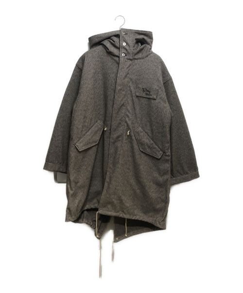 SYU.HOMME/FEMM（シュウオムフェム）SYU.HOMME/FEMM (シュウ オム フェム) Oversized Mods coat Type HBT グレー サイズ:1 未使用品の古着・服飾アイテム