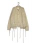 doublet（ダブレット）の古着「RECYCLE WOOL CABLE CARDIGAN」｜アイボリー