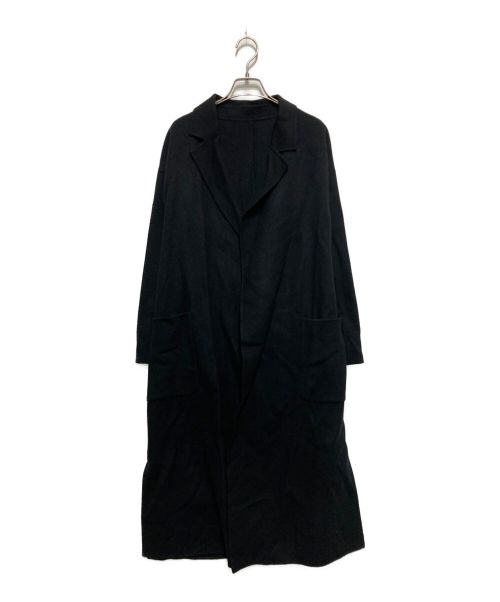 allureville（アルアバイル）allureville (アルアバイル) ロングガウンコート ブラック サイズ:SIZE1の古着・服飾アイテム