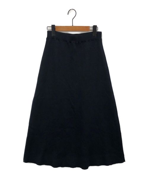 Plage（プラージュ）Plage (プラージュ) Linen smooth スカート ネイビー サイズ:38 未使用品の古着・服飾アイテム