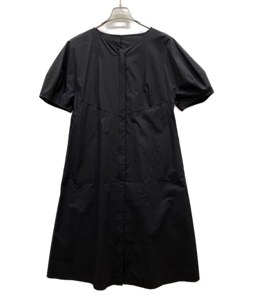 INDIVI（インディヴィ）INDIVI (インディヴィ) スリーブコンシャスワンピース ブラック サイズ:38 未使用品の古着・服飾アイテム