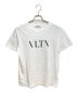 VALENTINO（ヴァレンティノ）の古着「VLTN Tシャツ」｜ホワイト