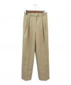 TODAYFUL（トゥデイフル）の古着「Oxford Tapered Trousers」｜クリーム