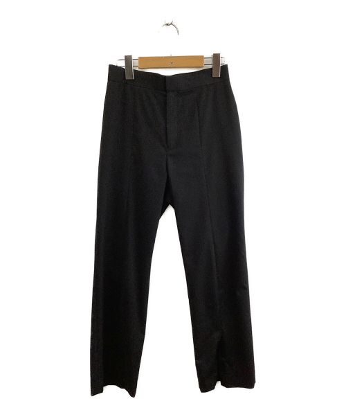 FONCE（フォンセ）FONCE (フォンセ) フロントスリットパンツ ブラック サイズ:36の古着・服飾アイテム