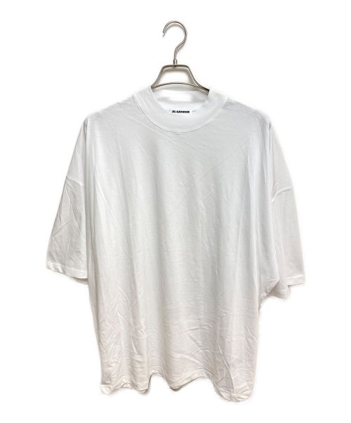 JIL SANDER（ジルサンダー）JIL SANDER (ジルサンダー) ボトルネックTシャツ ホワイト サイズ:XLの古着・服飾アイテム