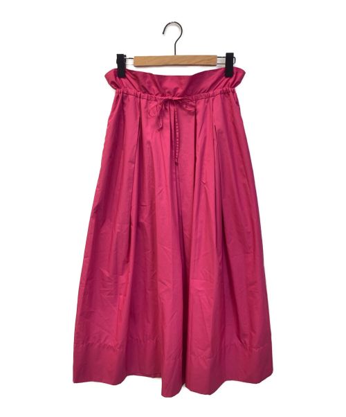 OBLI（オブリ）OBLI (オブリ) フリルロングスカート ピンク サイズ:Mの古着・服飾アイテム